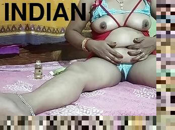 Desi sabbi bhabi mustribution hard by oil and bringal