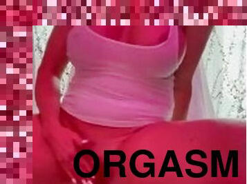 teta-grande, masturbação, orgasmo, cona-pussy, esguincho, amador, mulher-madura, brinquedo, apertado, dildo