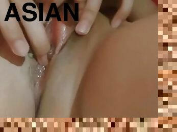 asia, mastubasi, orgasme, vagina-pussy, muncrat, amatir, remaja, ketat, seorang-diri, perawan