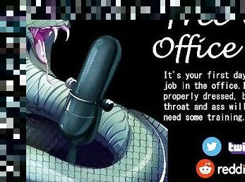 Erotic Audio  You are a Free Use Office Slut  Throat and Anal Training in the Office  ASMR