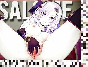 Vtuber - Hyakumantenbara Salome DESUWA Hentai Sex from Nijisanji  Anime Waifu Hardcore POV Creampie