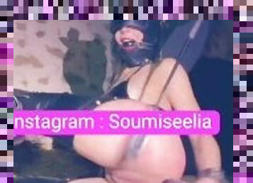 masturbácia, žena, amatérske, anál, hardcore, creampie, bdsm, štetka, vibrátor, dominovanie