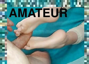 amateur, ados, couple, pieds, collège, webcam, parfait, fétiche, branlette-avec-les-pieds, réalité