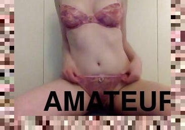 storatuttar, masturbation, fitta-pussy, amatör, brudar, tonåring, leksak, pov, trosor, blond