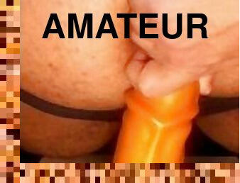 énorme, monstre, amateur, anal, gay, latina, butin, chevauchement, gode, bout-a-bout