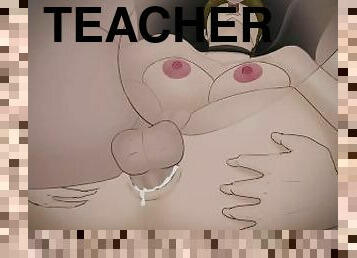 Amy's Ecstasy Gameplay #42 Perverted Teacher's Big Dick Destroyed Her Asshole