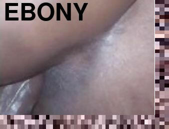 Fat booty ebony takes 8in bbc