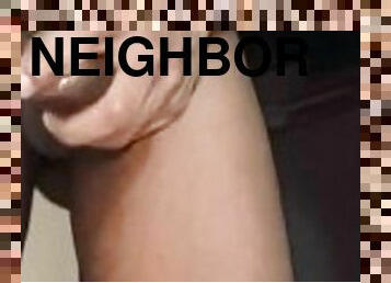 Cumming hard on thinking of neighbors s daughter