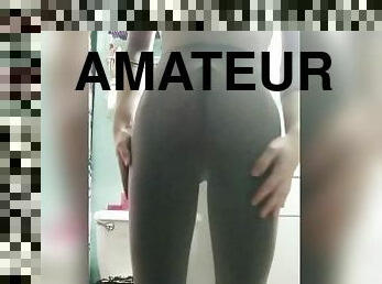 Spandex Masturbation