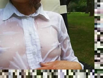 Wet T-shirt In My Garden