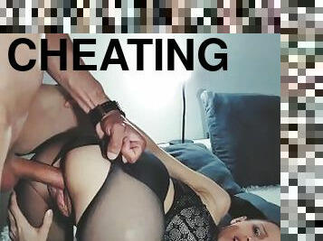 Cheating Girfriend caught making Sex Tape with her neighbour