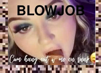 PAWG loves blowing big cock ????
