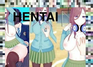 ????????????????? ????3DCG???????[Hentai Game Koikatsu! 5 toubun no hanayome Miku Nakano]