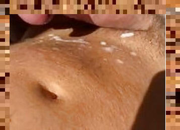 masturbation, amatör, cumshot, blandade-raser, gay, avrunkning, par, juckande, sprut, kåt