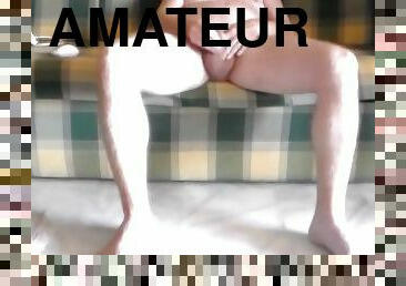 masturbation, gammal, amatör, mogen, cumshot, avrunkning, par, sprut, soffa, äldre