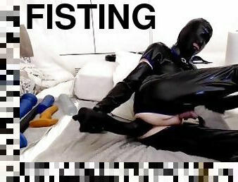 fisting, amatør, anal, homofil, slave, dildo, fetisj, alene, gummi, røff