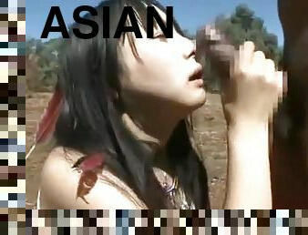 asiatique, poilue, en-plein-air, maigre, énorme-bite, interracial, ados, japonais, ejaculation-interne, point-de-vue