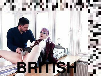 British 18 Year Old Schoolgirl Edged With The Magic Wand In Orgasm Denial Detention