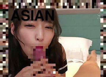 asia, cumshot-keluarnya-sperma, remaja, mainan, ganda, sudut-pandang, berhubungan-dengan-wajah, berambut-cokelat, menembus