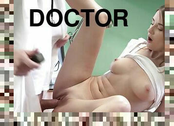 posisi-seks-doggy-style, blowjob-seks-dengan-mengisap-penis, dokter, handjob-seks-dengan-tangan-wanita-pada-penis-laki-laki, berhubungan-dengan-wajah, teransang, normal, cowgirl-posisi-sex-wanita-di-atas-pria, rumah-sakit, berambut-cokelat