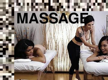 teta-grande, cona-pussy, lésbicas, massagem, dedos, a-três, natural