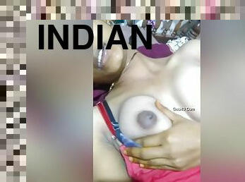 Cute Indian Girl Shows Her Boobs