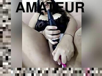 Today Exclusive- Sexy Desi Girl Enjoying With Dildo Part 2