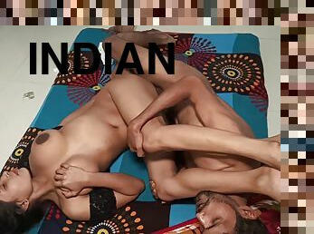 Girlfriend Shared With 2 Friends  Bbc Dp Indian Sex Porn Video