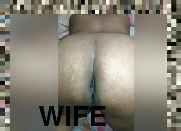 Today Exclusive- Wife Big Ass And Pussy Video Record By Hubby