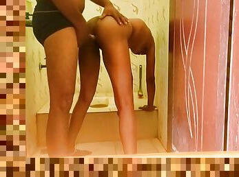 Sex In The Bathroom With Telugu Wife