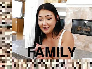 Jade Luv In Family Cums First