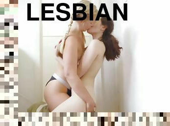 lesbienne, blonde, brunette