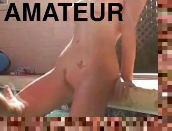 amateur, piscine