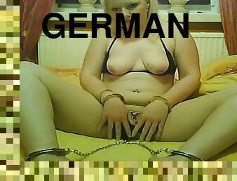 niemieckie, suka, dildo