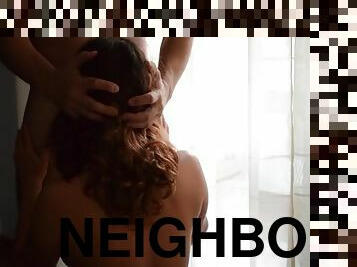 Intense anal with a girl from the neighbors