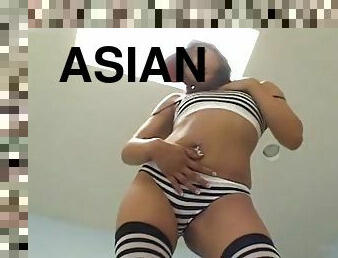 asiatique, hardcore, gangbang, salope, ejaculation