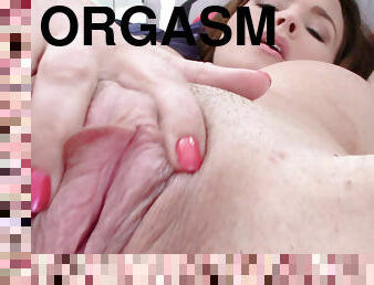 perse, suurtiss, kliitor, masturbatsioon, emme-ja-poiss, vana, orgasm, tussu, amatöör, milf