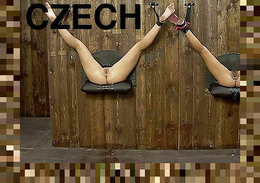 Amazing European fantasy glory hole orgy from the Czech Republic