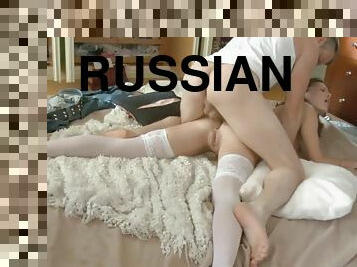 Enjoy A Wild Sodomy Copulation Of Shameless Russian Teens