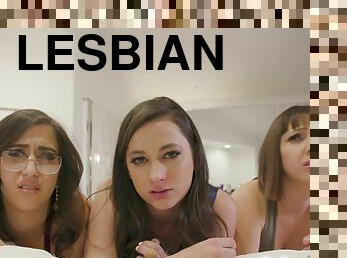 The girls threesome orgy lesbian movie