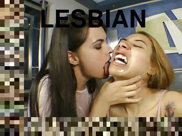 Sloppy Lesbian Kisses