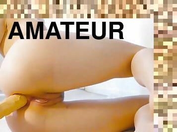 amatori, anal, adolescenta, jucarie, dildo