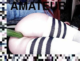 redhead pawg cucumber sodomy - amateurs