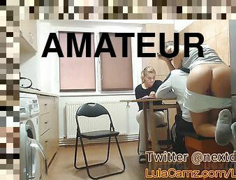 cul, amateur, webcam, caché