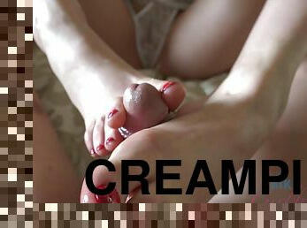 Creampie For Cute Teenie - ANALDIN