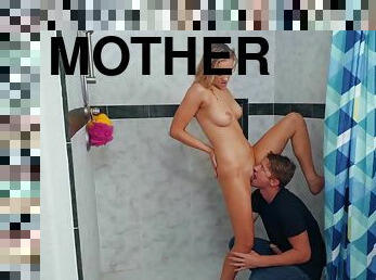 Oliver Flynn fucking his sexy stepmother in the shower