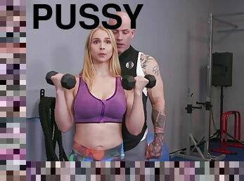 röv, storatuttar, fitta-pussy, gym