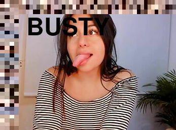 Busty Teenage webcam show