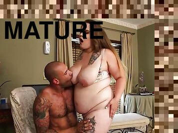 Large-Breasted Emma BBW Interracial Sex