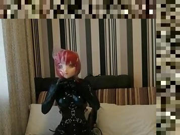 Kigurumi breathplay pass out - Amateur Porn